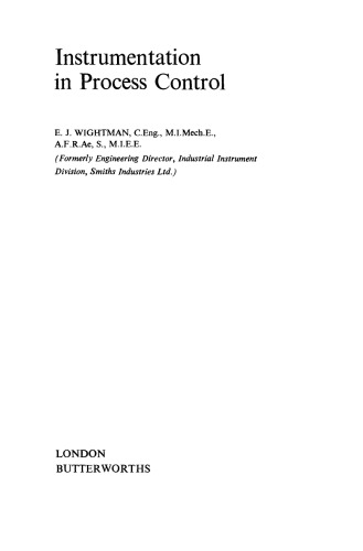 Instrumentation in Process Control