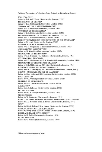 Antibiotics and Antibiosis in Agriculture