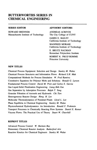 Reaction Kinetics for Chemical Engineers
