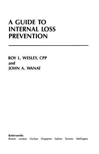 A Guide to Internal Loss Prevention