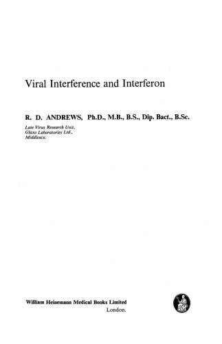 Viral Interference and Interferon