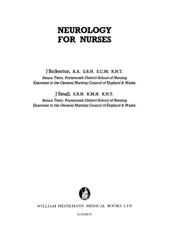 Neurology for Nurses