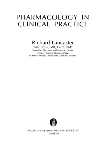 Pharmacology in Clinical Practice