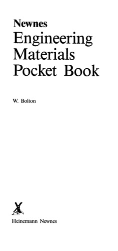 Newnes Engineering Materials Pocket Book