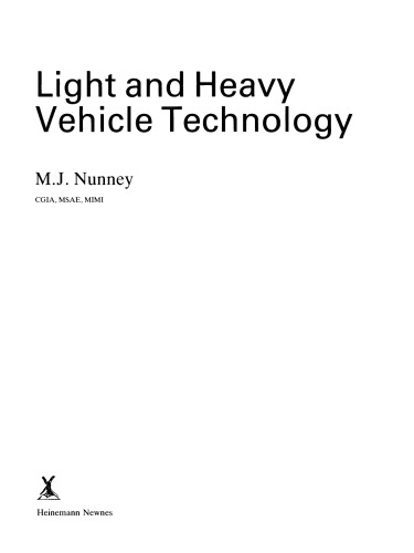 Light and Heavy Vehicle Technology