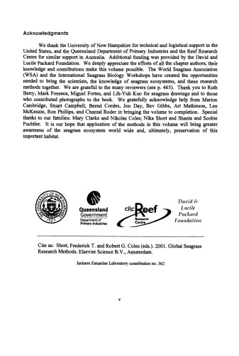 Global Seagrass Research Methods