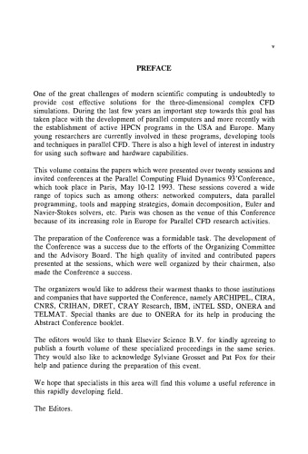 Parallel Computational Fluid Dynamics 1993. New Trends and Advances