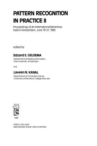 Pattern Recognition in Practice