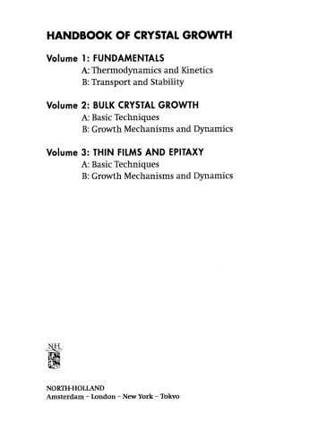 Fundamentals. Thermodynamics and Kinetics