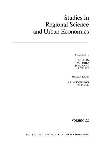 Dimensions of Automobile Demand. A Longitudinal Study of Household Automobile Ownership and Use