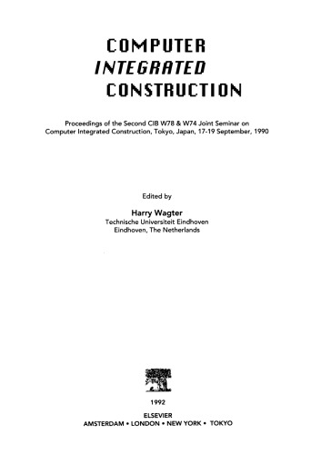 Computer Integrated Construction