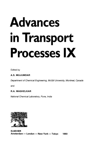 Advances in Transport Processes