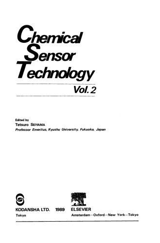 Chemical Sensor Technology. Volume 2