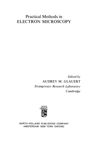 Autoradiography and Immunocytochemistry. Practical Methods in Electron Microscopy