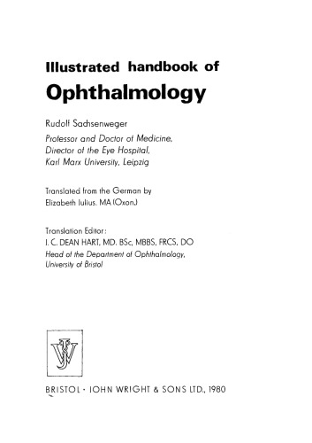 Illustrated Handbook of Ophthalmology