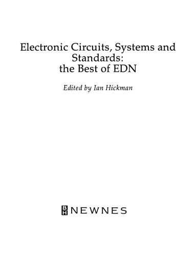 Electronic Circuits, Systems and Standards. The Best of EDN