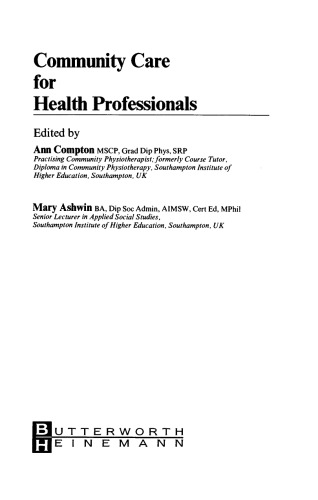 Community Care for Health Professionals