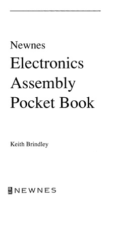 Newnes Electronics Assembly Pocket Book