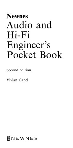 Newnes Audio and Hi-Fi Engineer's Pocket Book