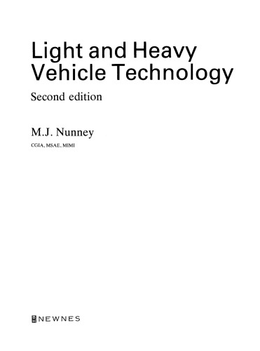 Light and Heavy Vehicle Technology