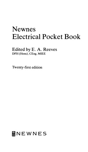 Newnes Electrical Pocket Book