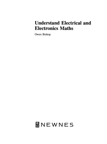 Understand Electrical and Electronics Maths