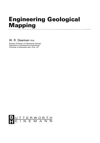 Engineering Geological Mapping