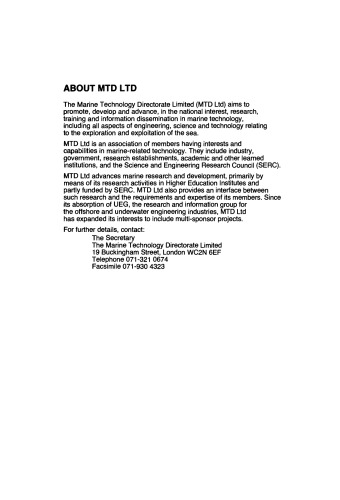 Dynamics of Fixed Marine Structures