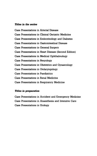 Case Presentations in Heart Disease