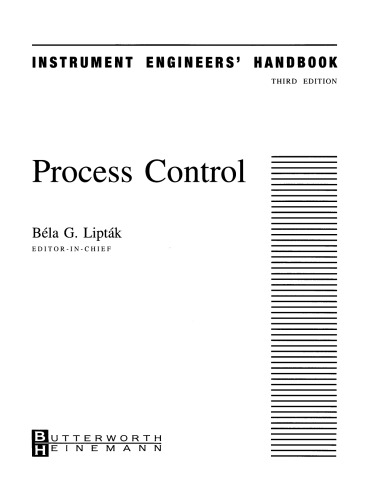 Process Control. Instrument Engineers( Handbook
