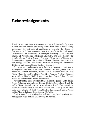 Writing for Science and Engineering. Papers, Presentations and Reports