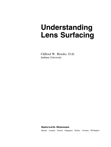 Understanding Lens Surfacing