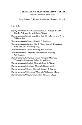 Characterization of Integrated Circuit Packaging Materials