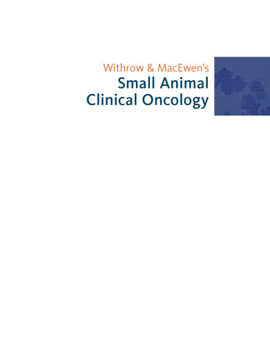 Withrow and Mac: Ewen's Small Animal Clinical Oncology