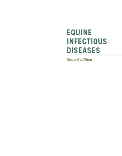 Equine Infectious Diseases