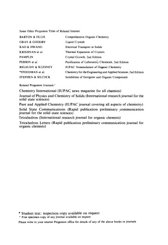 Advances in Liquid Crystal Research and Applications. Proceedings of the Third Liquid Crystal Conference of the Socialist Countries, Budapest, 27–31 August 1979