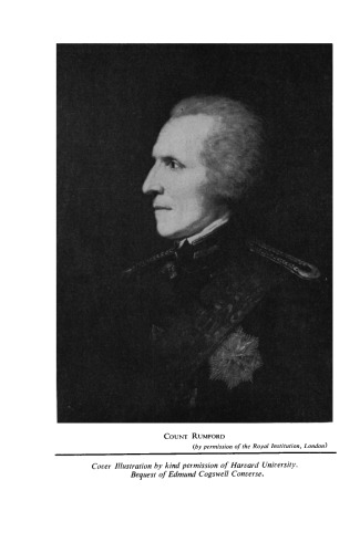 Men of Physics: Benjamin Thompson–Count Rumford. Count Rumford on the Nature of Heat