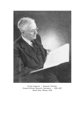 Electrical Discharge. With Contributions in Memoriam Including a Complete Bibliography of His Works