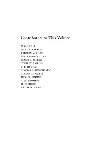 The Maternal Organism