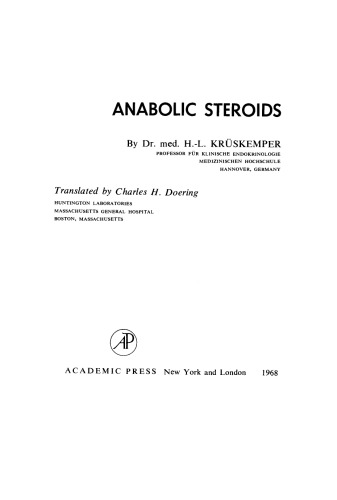 Anabolic Steroids