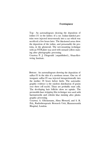 Autoradiography in Biology and Medicine