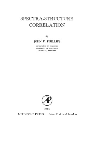 Spectra–Structure Correlation
