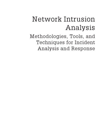 Network Intrusion Analysis