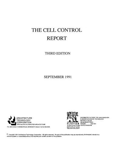 The Cell Control Report