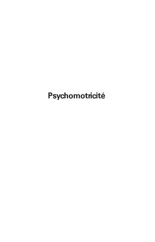 Psychomotricité