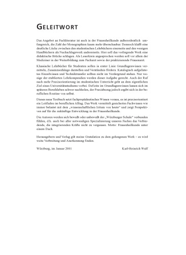 Frauenheilkunde. Fortpflanzungsmedizin • Geburtsmedizin Onkologie • Psychosomatik
