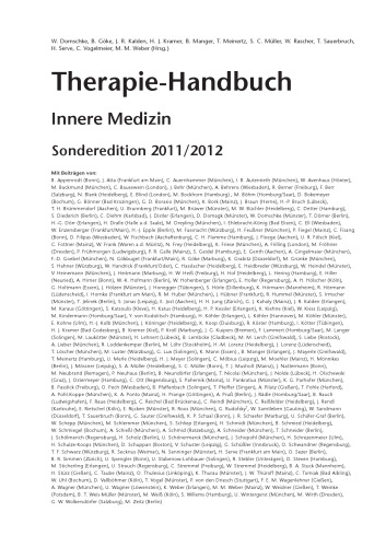 Therapie–Handbuch Innere Medizin Sonderedition 2011⁄2012