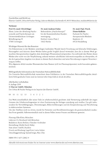 Kommentar Psychotherapie-Richtlinien