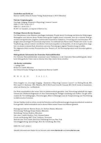 Bildgebung in der Onkologie. Diagnostik und Bewertung – Das Wesentliche für das Konsil