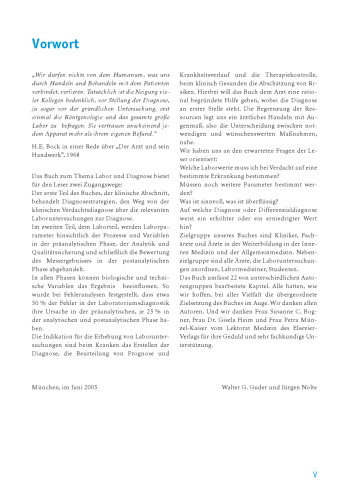 Das Laborbuch. für Klinik und Praxis